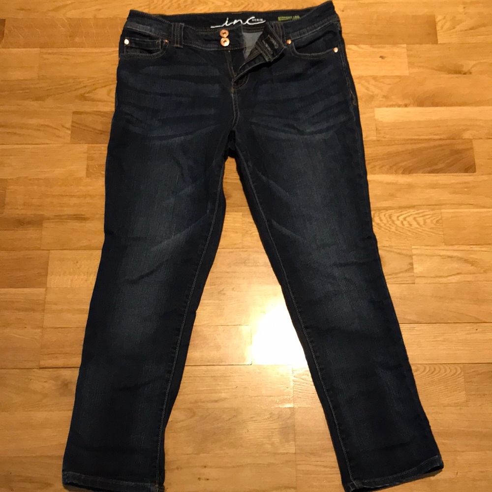 International Concepts Petite straight leg  jean